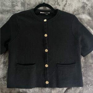 Abercrombie Luxe Short Sleeve Sweater